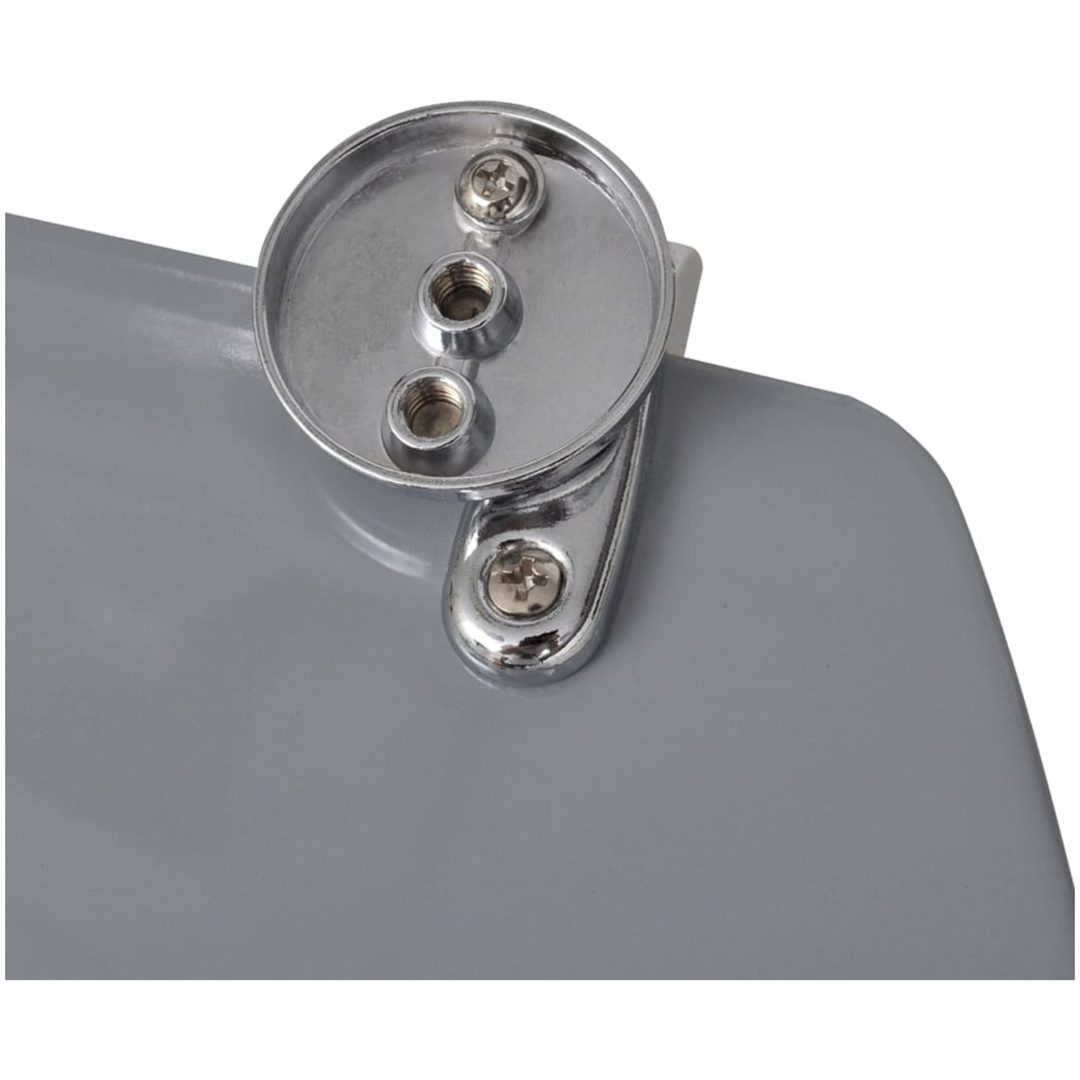 Toalettsitsar med lock 2 st MDF stenar vidaXL – bild 7