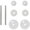 Toalettsitsar med lock 2 st MDF stenar vidaXL – miniatyr 8