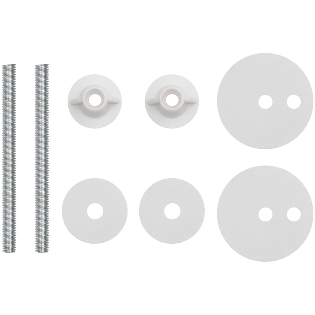 Toalettsitsar med lock 2 st MDF strand vidaXL – bild 8