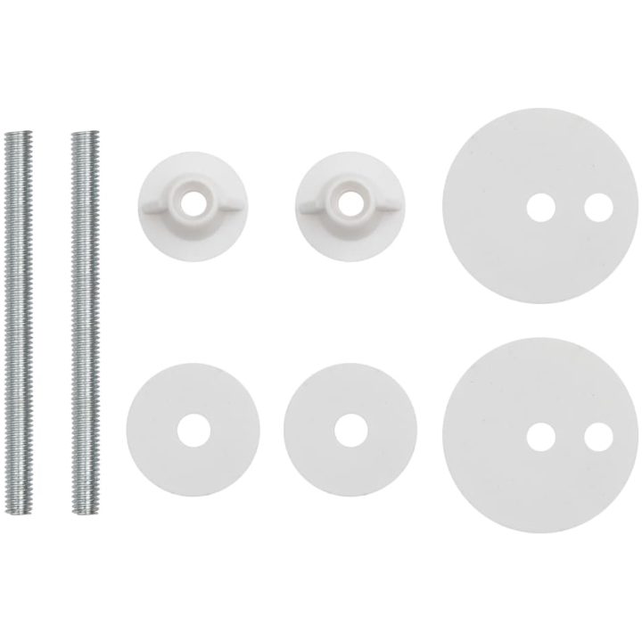 Toalettsitsar med lock 2 st MDF strand vidaXL – bild 8