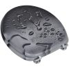 Toalettsitsar med lock 2 st MDF vatten vidaXL – miniatyr 4