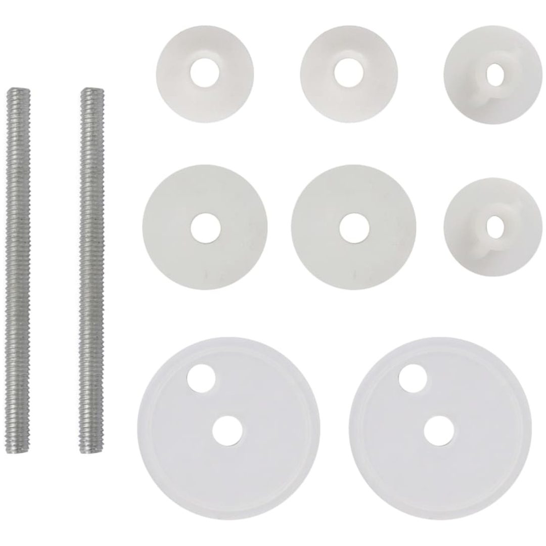 Toalettsitsar med lock 2 st MDF vatten vidaXL – bild 9