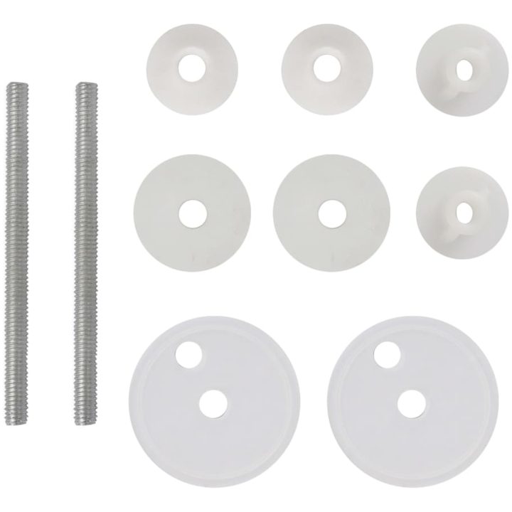 Toalettsitsar med lock 2 st MDF vatten vidaXL – bild 9