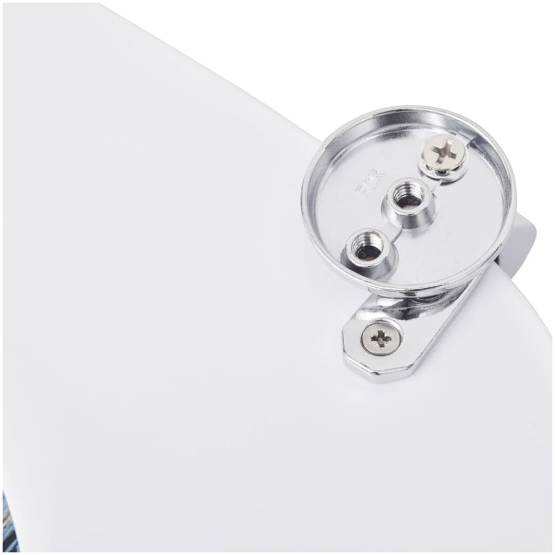 Toalettsitsar med lock 2 st MDF vintage trä vidaXL – bild 8
