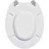 Toalettsitsar med lock 2 st MDF vit vidaXL – miniatyr 5