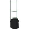 Tomatbur med växtpåse 2 st stål och PP vidaXL 116 cm – miniatyr 7