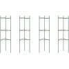 Tomatburar 4 st stål och PP vidaXL 116 cm – miniatyr 2