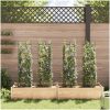 Tomatburar 4 st stål och PP vidaXL 116 cm – miniatyr 3