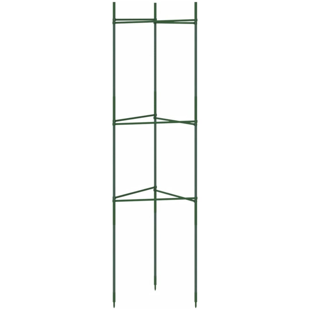 Tomatburar 4 st stål och PP vidaXL 116 cm – bild 5