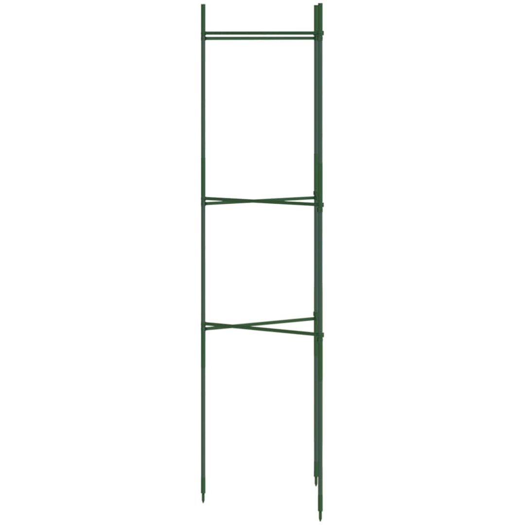 Tomatburar 4 st stål och PP vidaXL 116 cm – bild 6