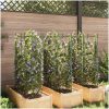 Tomatburar 6 st stål och PP vidaXL 116 cm – miniatyr 3