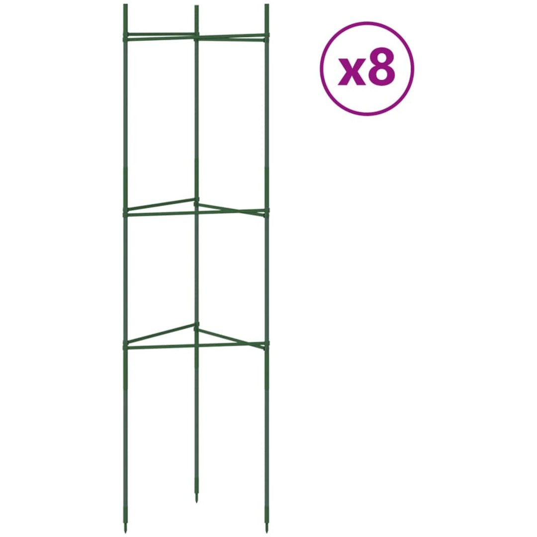 Tomatburar 8 st stål och PP vidaXL 116 cm – bild 2