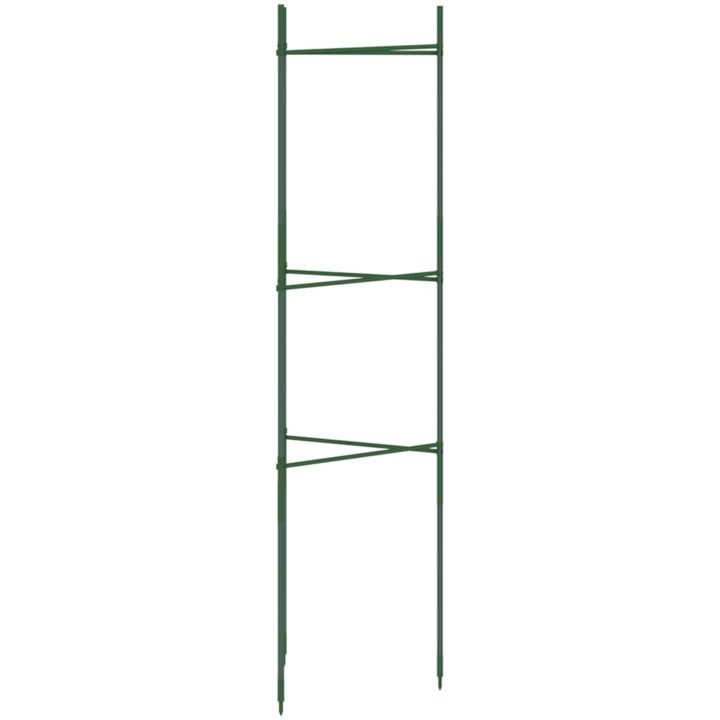 Tomatburar 8 st stål och PP vidaXL 116 cm – bild 4