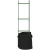 Tomatburar med växtpåsar 6 st stål och PP vidaXL 116 cm – miniatyr 7