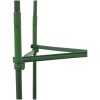 Tomatburar med växtpåsar 8 st stål och PP vidaXL 116 cm – miniatyr 8