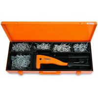 TOOLS Riveting pliers with a set of 700 aluminum rivets BETA