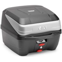 Toppbox B32 BOLD Monolock 32L Svart Borstad silver Givi