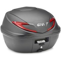Toppbox B39 Monolock 39 liter Svart Röd Givi
