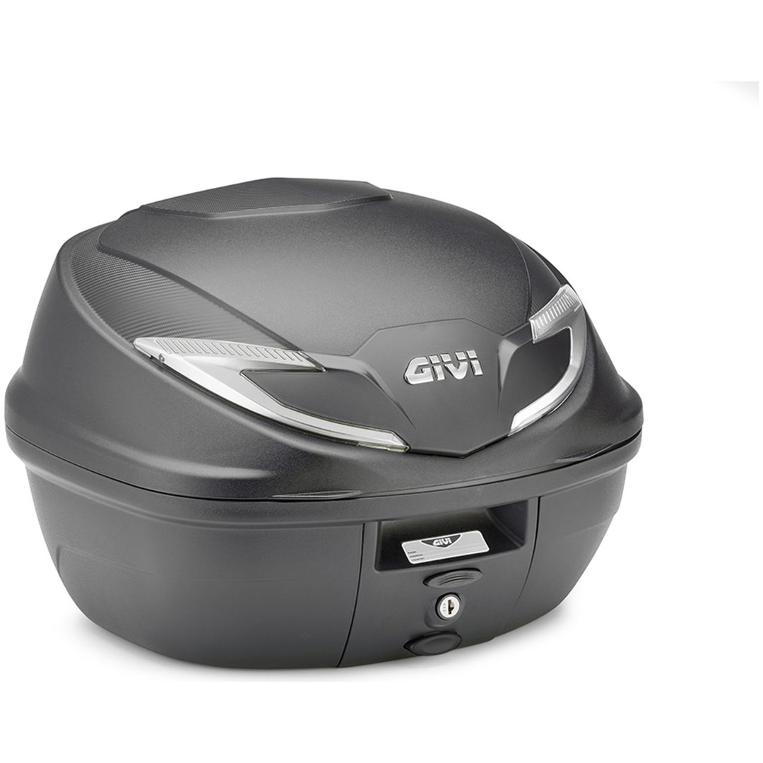 Toppbox B39 Monolock Svart Silver Givi 39 liter