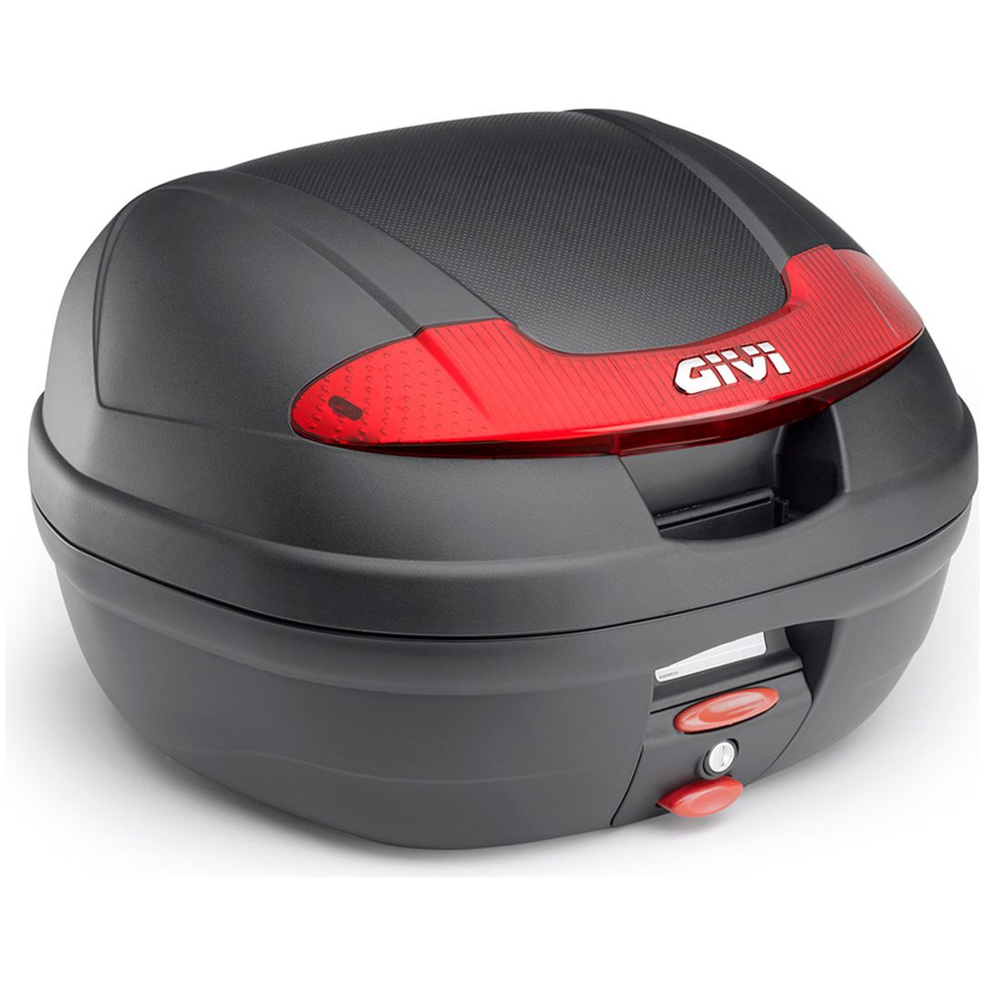 Toppbox E340N2 Monolock Svart Givi 34 liter