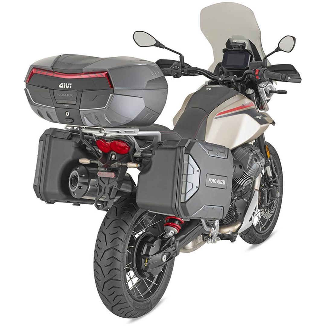 Toppbox Maxia 5 MONOKEY Svart Grafit Givi 58 liter – bild 2
