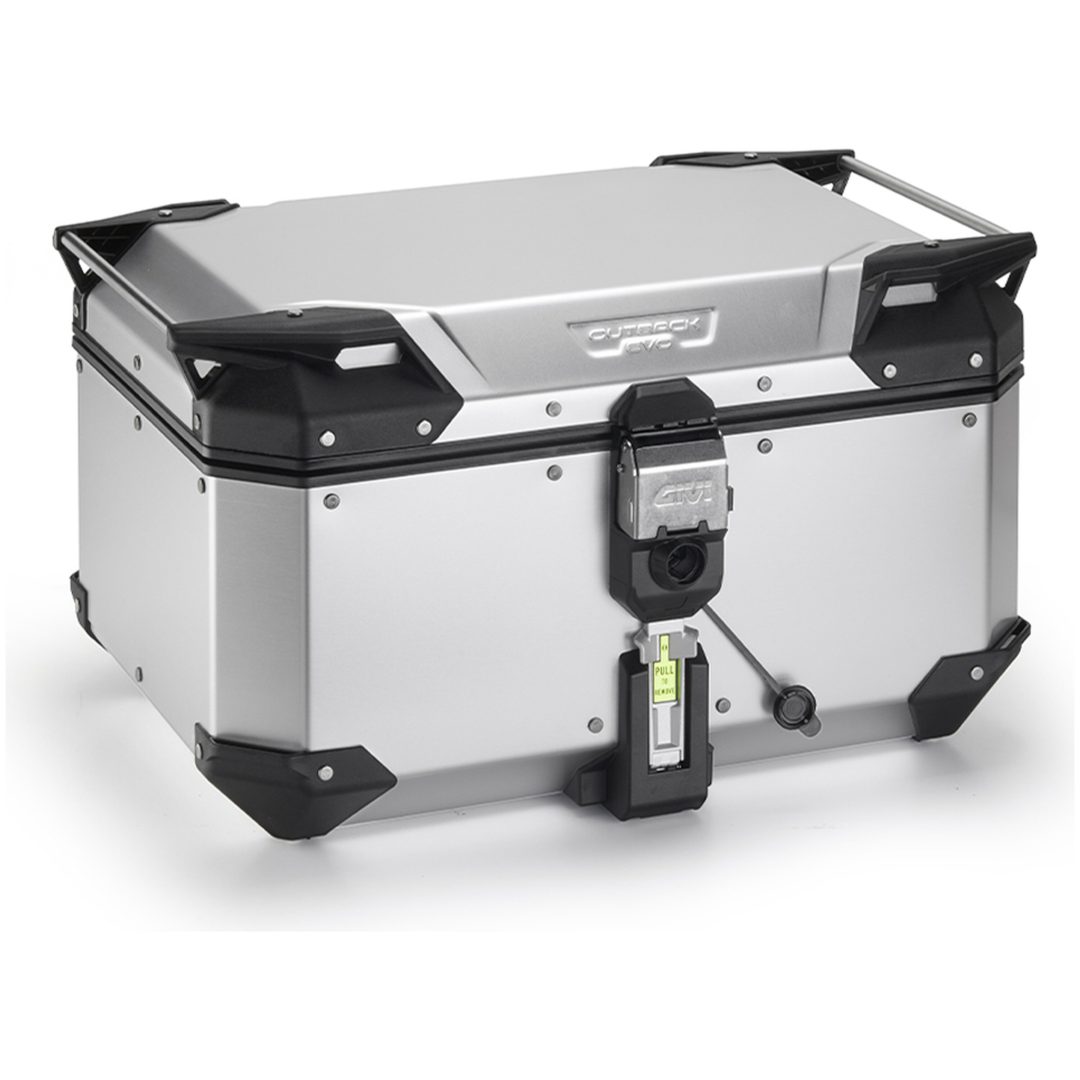 Toppbox Trekker Outback EVO Anodiserad Aluminium 58L MONOKEY Givi 58 liter
