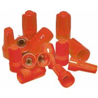 Toppklämma, "Top Hat", Röd, 0,5-6,0 mm², 10 st MALMBERGS