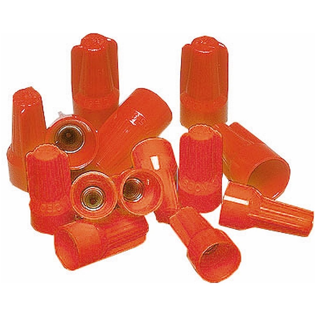 Toppklämma, "Top Hat", Röd, 0,5-6,0 mm², 100 st MALMBERGS