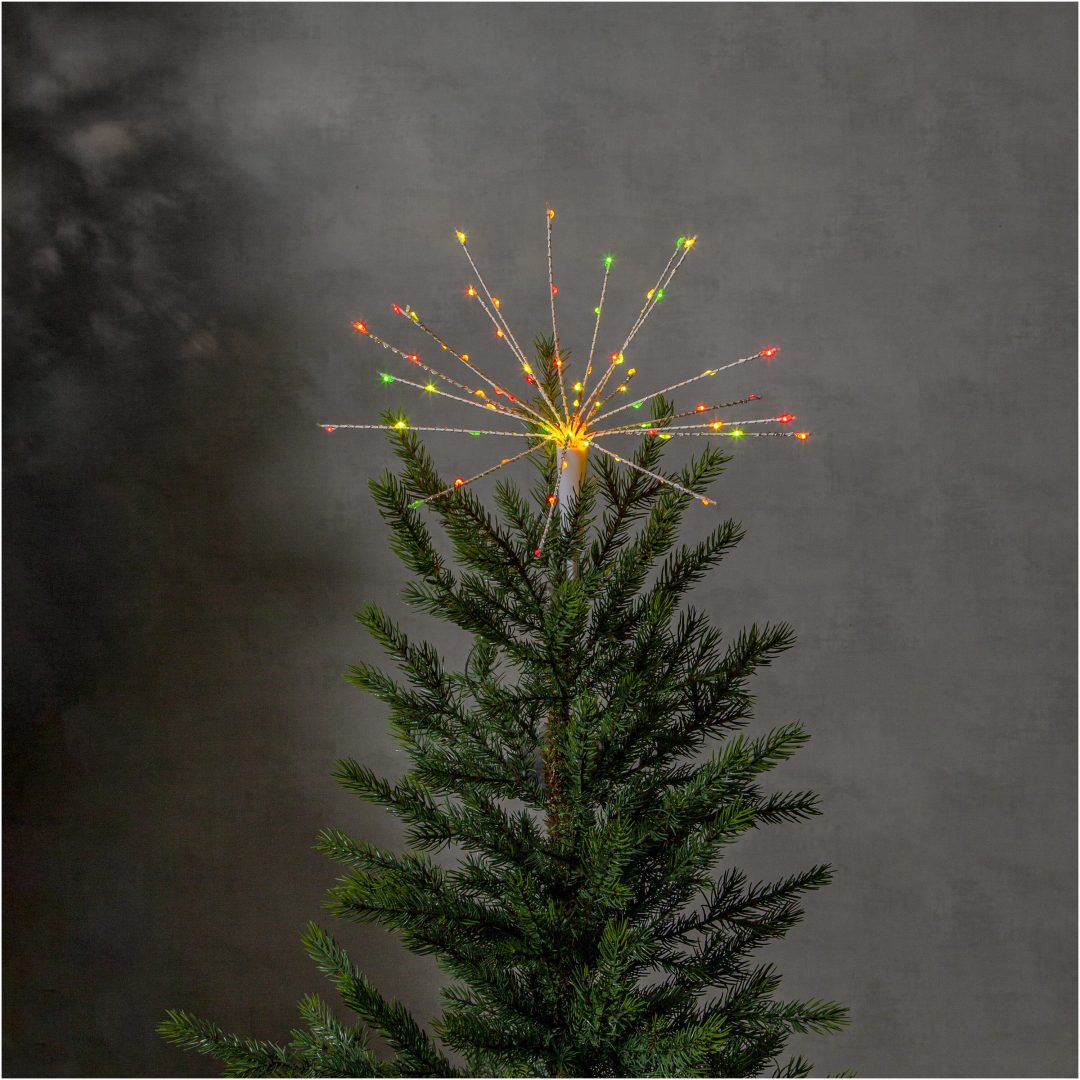 Toppstjärna Firework Silver Star Trading – bild 3