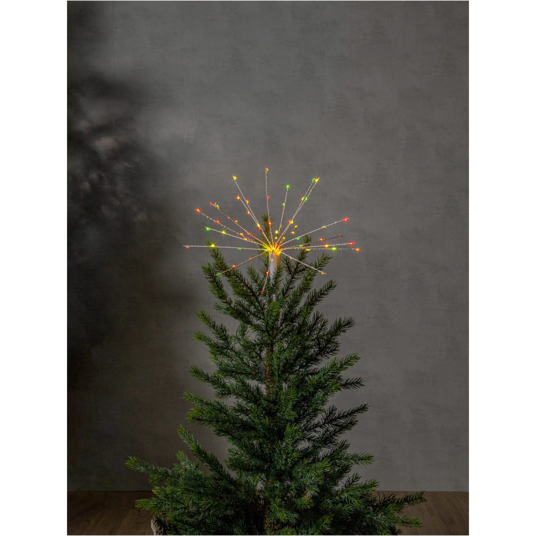 Toppstjärna Firework Silver Star Trading – bild 4