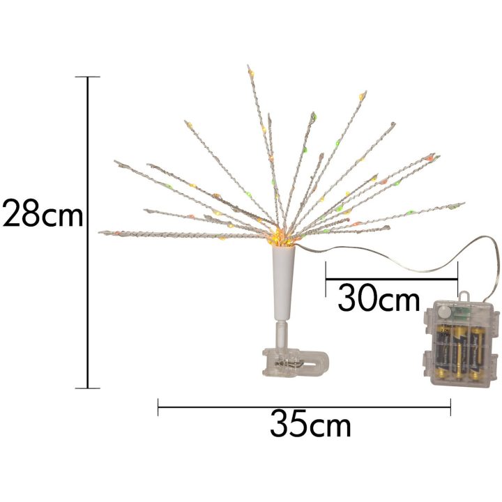 Toppstjärna Firework Silver Star Trading – bild 5