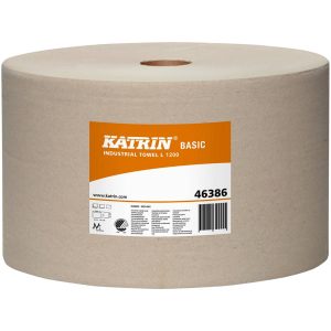 Torkpapper Basic L Grå KATRIN
