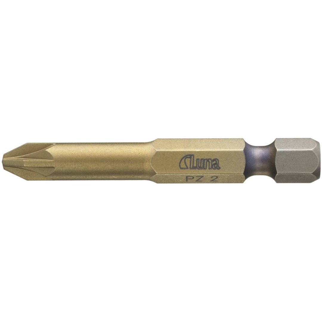Torsion bits 50mm för Pozidriv kryss-spår Prime Luna BITS PZ2 PRIME 50MM