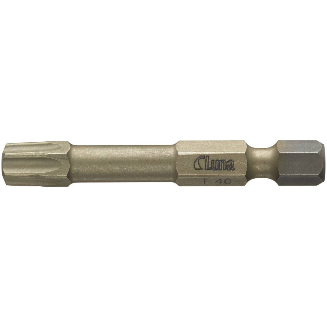 Torsion bits 50mm för TX-spår Prime Luna BITS TX40 PRIME 50MM