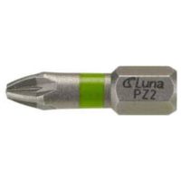 Torsionbits 25 mm för pozidriv kryss-spår Luna