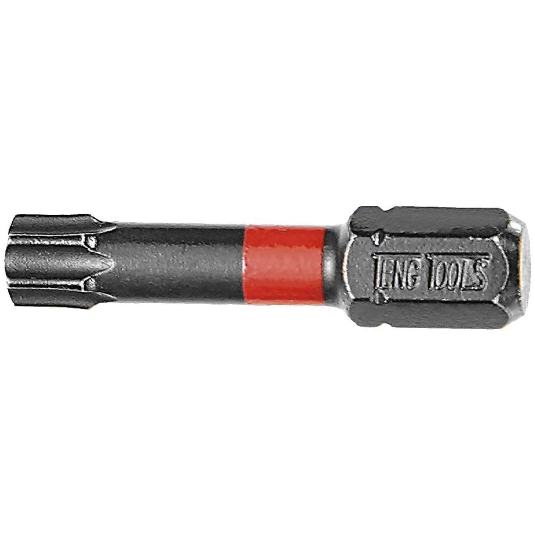 Torsionbits 30 mm för TX-spår Teng Tools BITS TX10 IMPACT 30MM