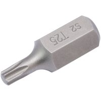 Torx 25mm spare bits - Length 30mm DRAPER