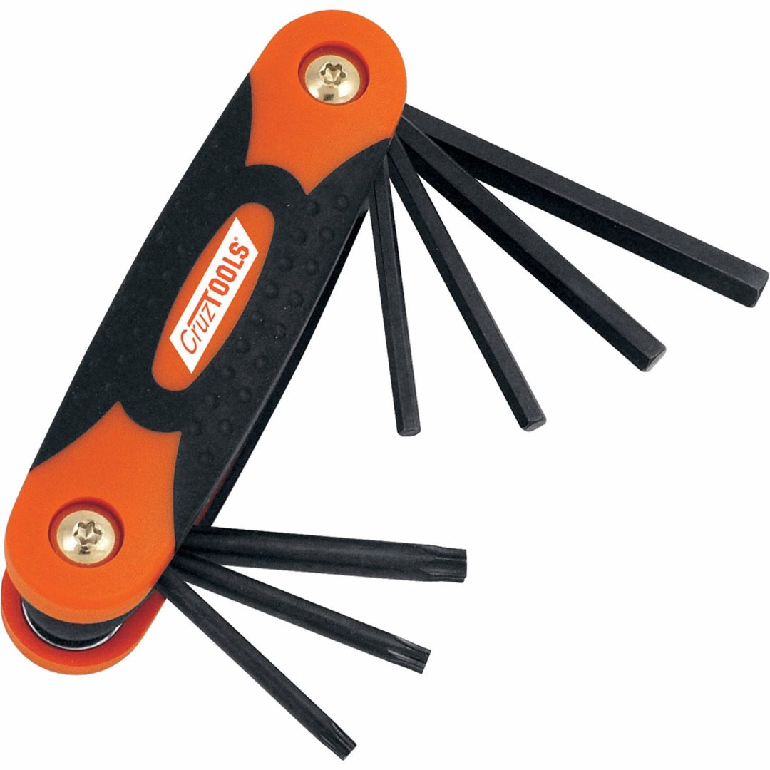 Torx/Insexsats SAE CRUZTOOLS Orange/Svart