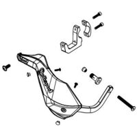 Touquet/Trail Blazer Handguards Mounting Kit POLISPORT
