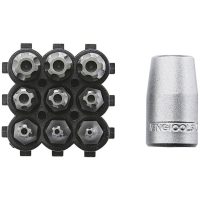 TPXP-bitssats med 1/4u0022 fyrkantsfäste M1410T5 Teng Tools