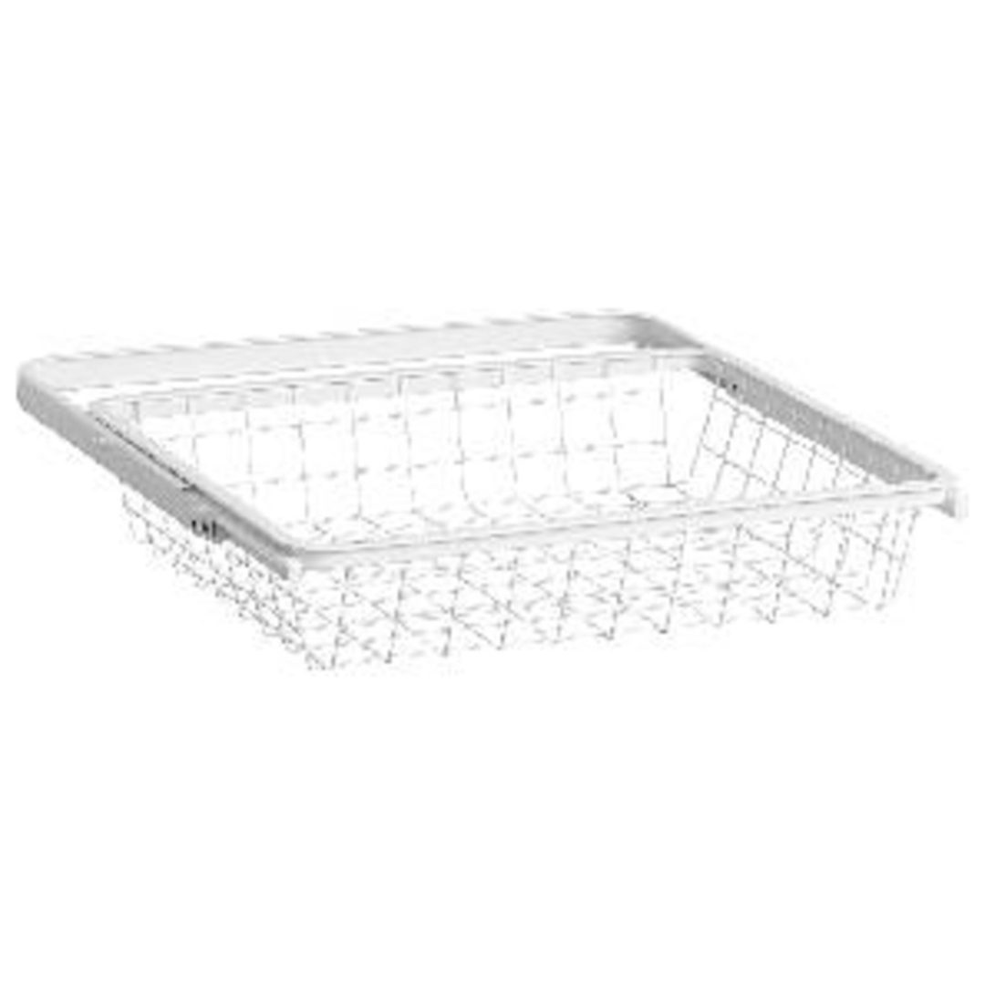 Trådback Utdragbar Vit ELFA TRÅDBACK 30 UTDR VIT 450X185 – bild 5