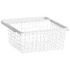 Trådback Utdragbar Vit ELFA TRÅDBACK 30 UTDR VIT 450X185 – miniatyr 1
