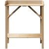 Trädgård Kylbänk Solitt Trä Tall vidaXL 75 x 40 x 90 cm – miniatyr 5