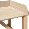 Trädgård Kylbänk Solitt Trä Tall vidaXL 75 x 40 x 90 cm – miniatyr 8