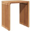Trädgård Sats med Sido Bord 3 st Massivt Teakträ vidaXL Compact – miniatyr 5