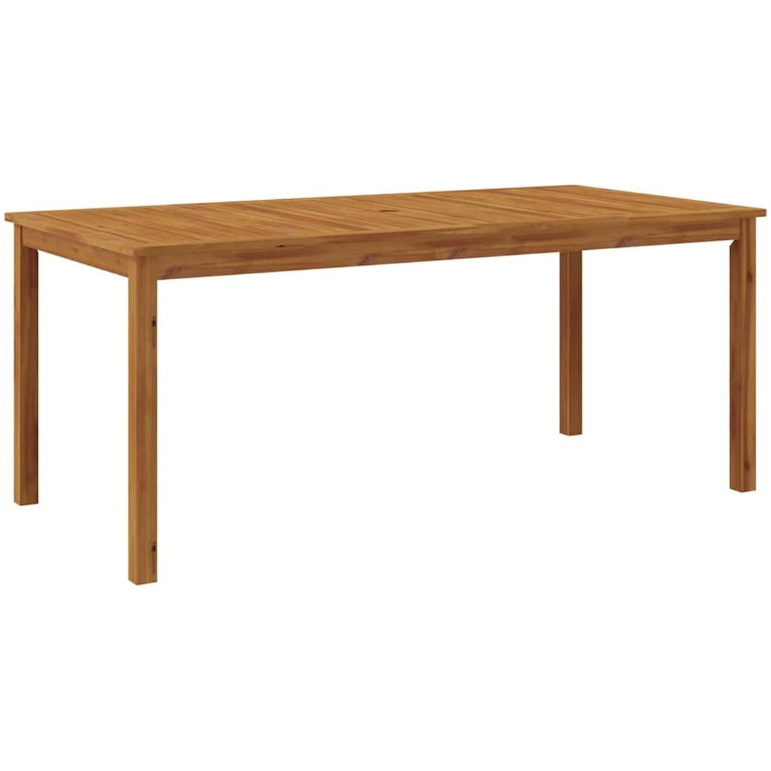 Trädgårds matsalsset 9 pcs Grå Metall, Harts vidaXL 180 x 90 x 75 cm – bild 5
