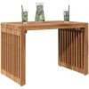 Trädgårds sidobord 50x32.5x35 cm Massivt trä Teak vidaXL 110 x 55.5 x 35 cm – miniatyr 3