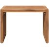 Trädgårds sidobord 50x32.5x35 cm Massivt trä Teak vidaXL 110 x 55.5 x 35 cm – miniatyr 5