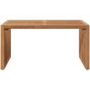 Trädgårds sidobord 70x37.5x35.5 cm Massivt trä teak vidaXL 110 x 55.5 x 35 cm – miniatyr 5