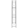 Trädgårdsbåge 150x34x240 cm järn vidaXL – miniatyr 3